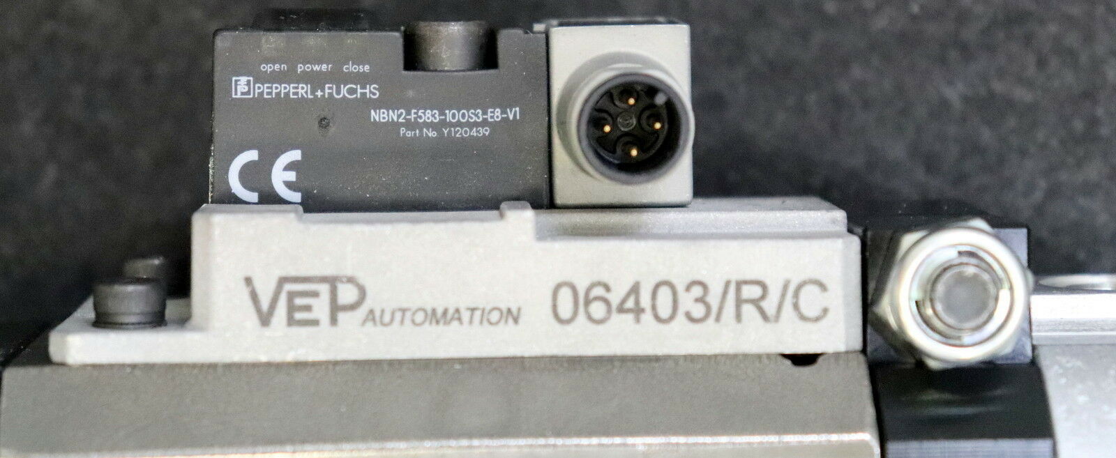 VEP AUTOMATION Flansch-Greifer Greifer-Spanner B40-A2S4-PLA-45-A-A Zylind.Ø 40mm