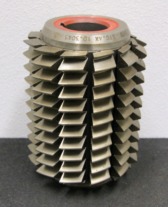 SAAZOR Stollenwälzfräser involute spline hob m = 3,27742mm 25° EGW Ø95x130xØ32mm