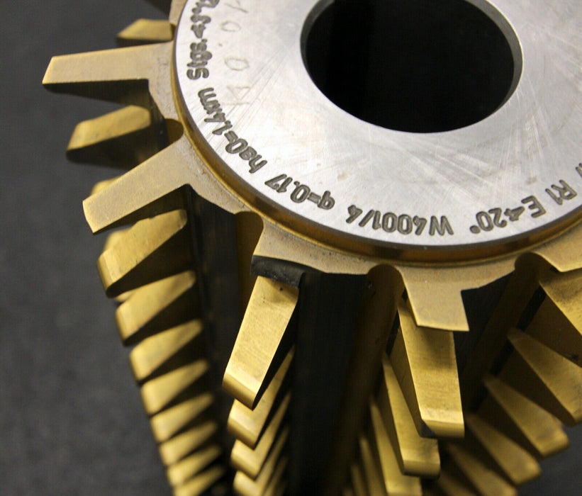 FETTE Vollstahlwälzfräser gear hob m= 7mm 20° EGW Ø140x200xØ40mm LKN 1gg. Re.