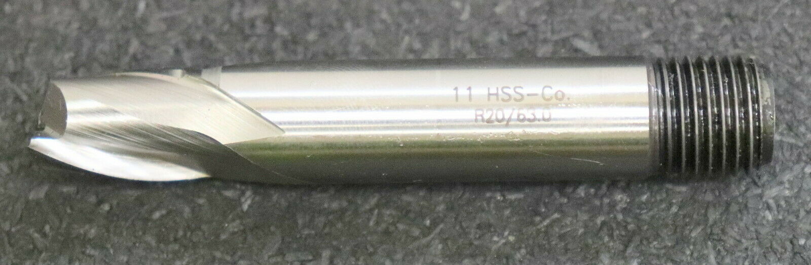 CLARKSON Schaftfräser mit Gewinde R20/63442924 10PM22 HSSE-Co8 Ø11mm 2-Schneider