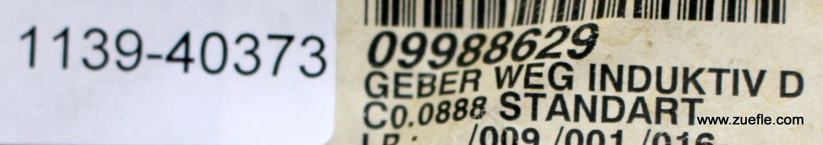 FSG Induktiver Wegmessgeber W5-01/65 Messbereich 0-20mA Drehwinkel 345°