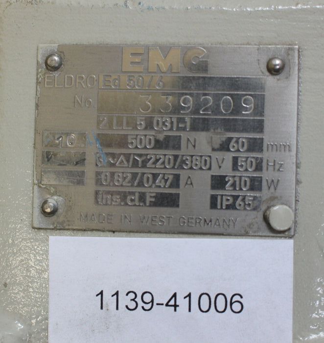 EMG 1 Elektrohydraulisches Hubgerät ELDRO - ED50/6 2LL5 031-1 - Hubkraft 500N