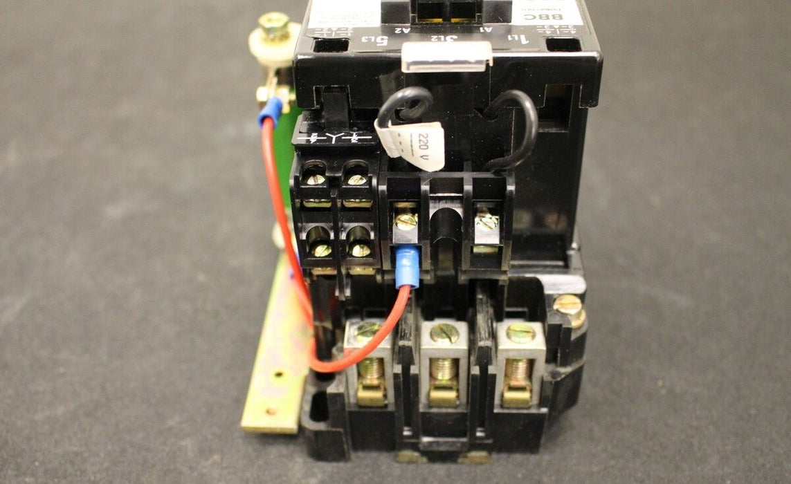 BBC Wechselstrom-Schütz BE60-30-22 - 220VDC - 3S/0Ö - 30KW - FPL 361 9001 R0225