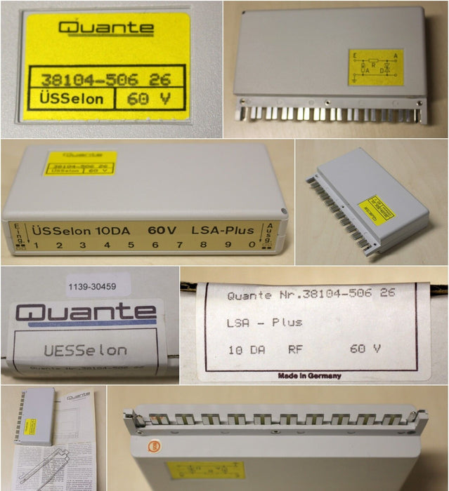 QUANTE ÜSSelon ÜSS-Magazin LSA-PLUS2 10DA RF 60V Art.Nr. 38104-506 26