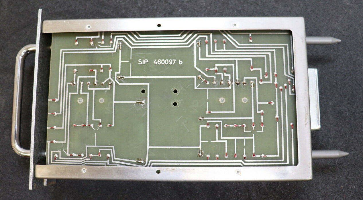 S.I.P. SCHÜTTE Einschub Kassette 013 für Lehrenbohrwerk Platine S.I.P.- DEFEKT!