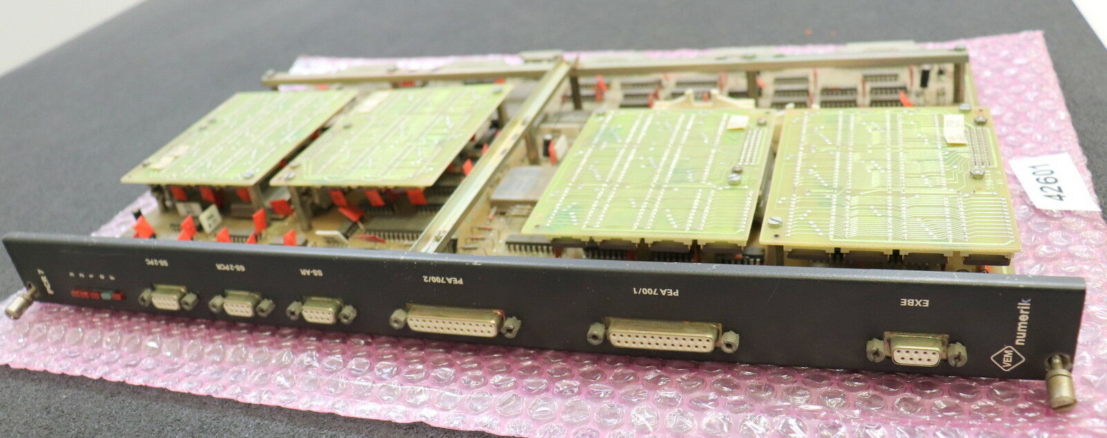 VEB NUMERIK PCR 7 Steuerkarte 416358-1 NKM Platine 590398-2a RFT G 101682