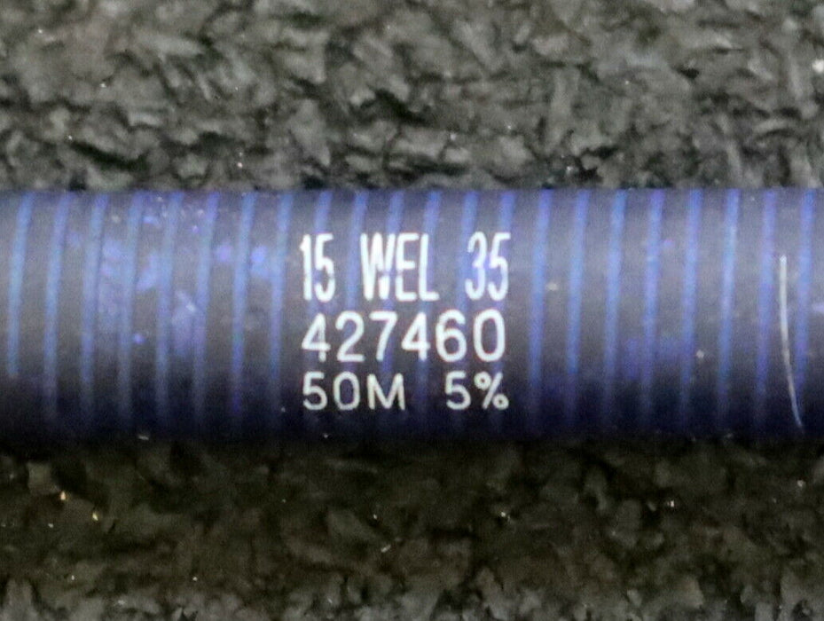 DÜRR Widerstand komplett Ø7mm Länge 150mm 2x50MOhm gefedert Best.Nr. E2301