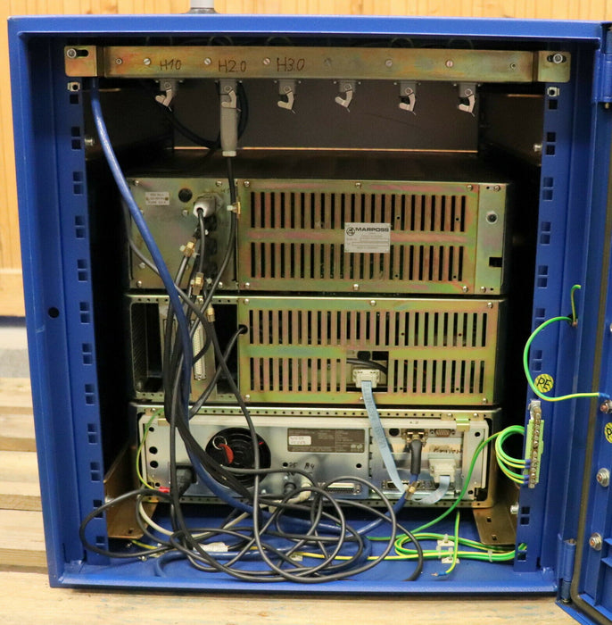 MARPOSS Messsteuerung E 9066 Typ F8175302001 mit Monitor+Tastenfeld F9906584001