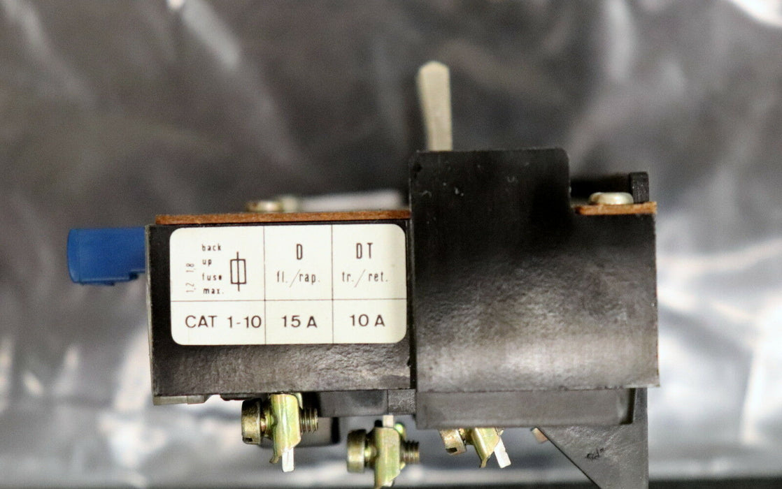 SPRECHER & SCHUH Überlast-Relais CT 1-10 Einstellbereich 1,1 - 1,8A gebraucht