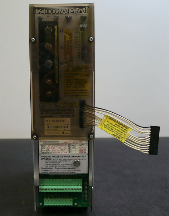 INDRAMAT Servocontroller TDM 2.1-030-300-W1-000 mit MOD 5/1x026-065 Nr. 236235