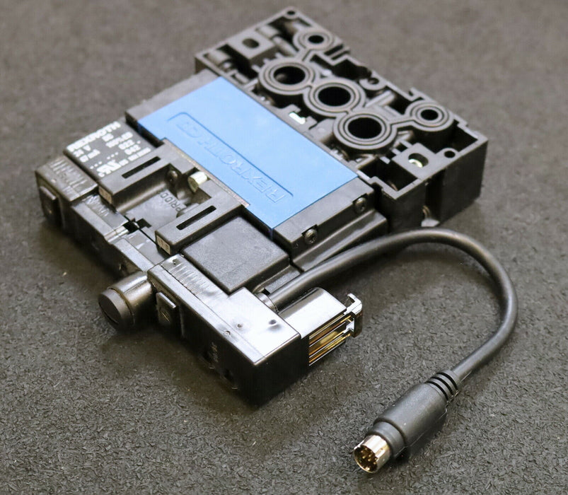 REXROTH Ventil valve MH 20366 PRI002 8985121..2 24VDC 67mA 100% ED Farbe blau