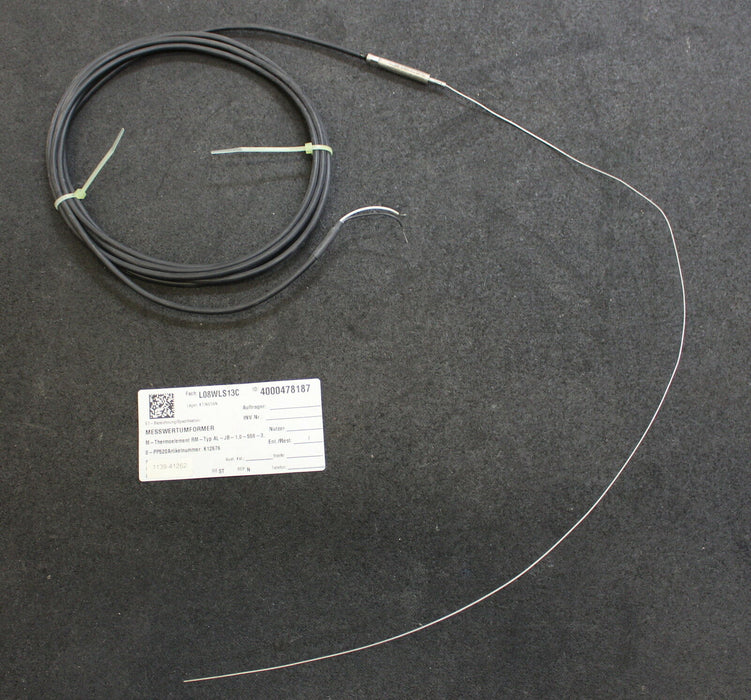 RÖSSEL Messwertumformer Mantel-Thermoelement AL-JB-1,0-550-3 AL - 1 Stück