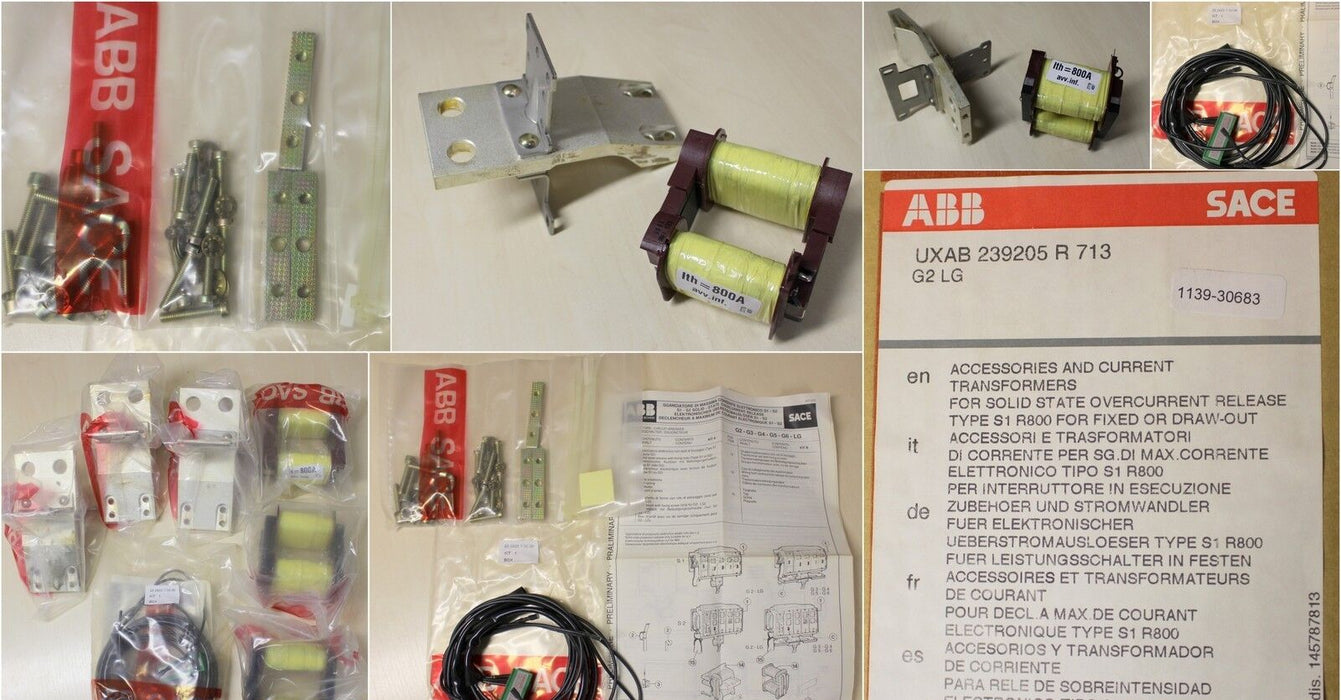 ABB SACE UXAB 239205 R 713 - f. elektronischen Überstromauslöser Type S1 R800