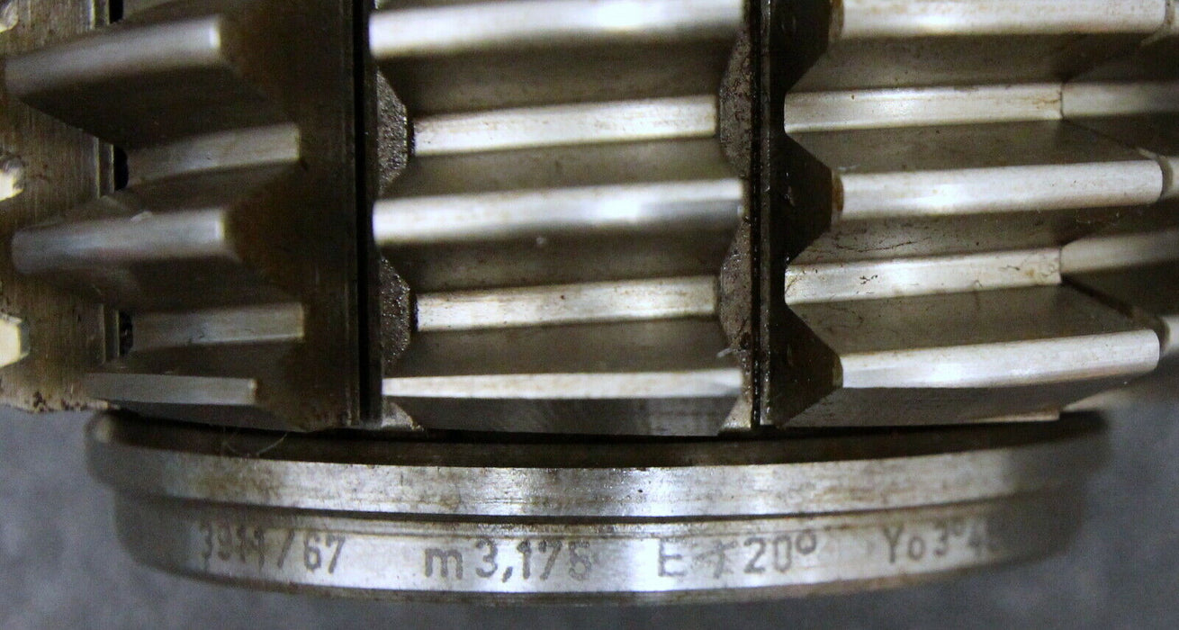KLINGELNBERG Stollenwälzfräser involute spline hob m=3,175mm BP II nach DIN3972
