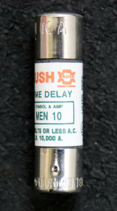 BRUSH 14x Sicherungseinsatz fuse-link MEN 10 10A 250V - unbenutzt