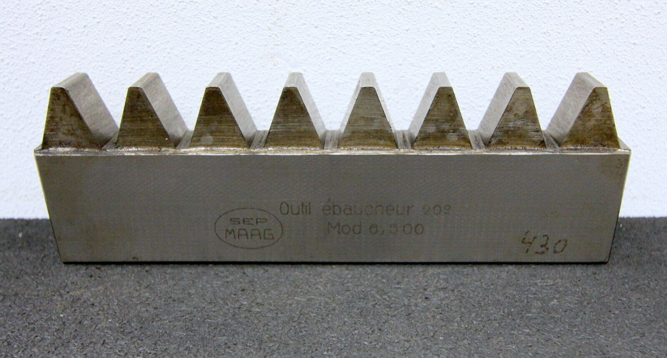 MAAG Hobelkamm rack cutter m= 6,500 Angle 20°