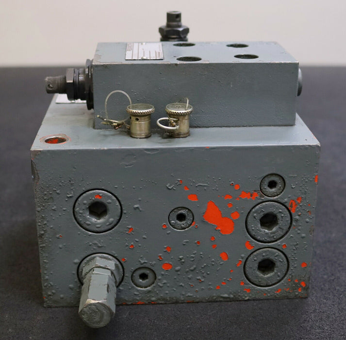 REXROTH Steuerblock AG 5271-0-4-5 C33 mit REXROTH 316129 Best.Nr. 92305844