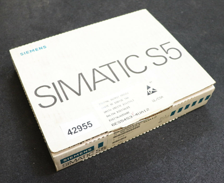 SIEMENS SIMATIC S5 Digitalausgabe 6ES5453-4UA12 Version 5 in OVP
