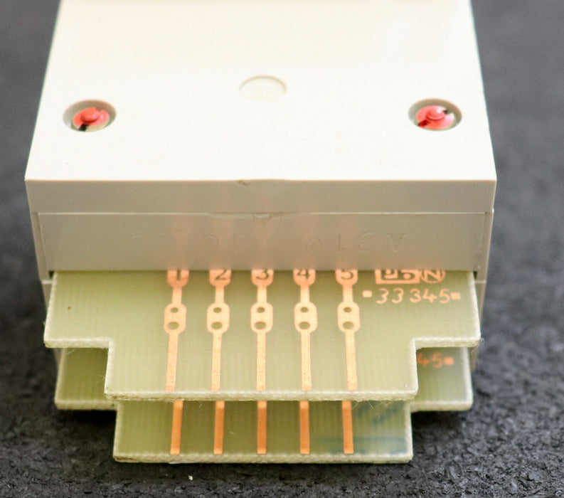 ROBOTRON PB DDR Vorwahlzähler 2-stellig A310 10 85 Platine 33345 gebraucht