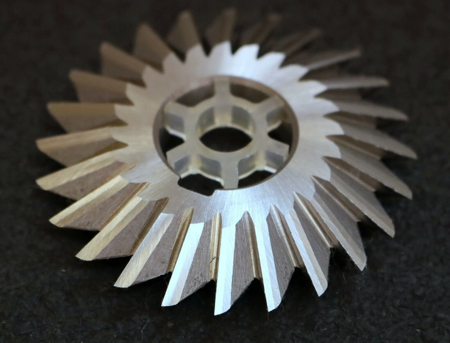 PWS Prismenfräser 45° Abmessungen Ø63 x 10 x Ø22mm 24 Zähne - Nr. 187510