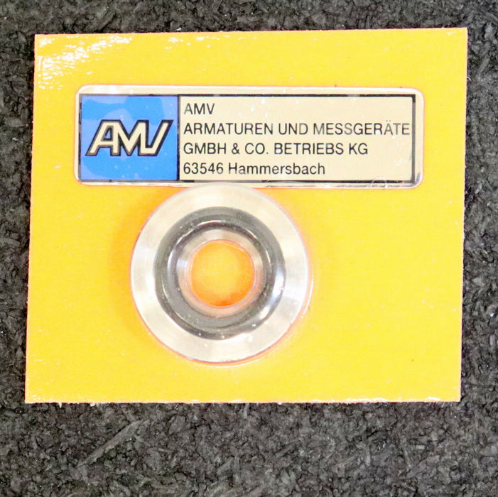 AMV Schnelldichtung bis 1000bar Größe 18x4,5mm mit O-Ring Einlage 9,2mm und 2 O-