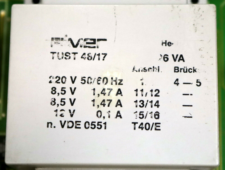 LORENZ BWO HECKER & KOCH Bedieneinheit für LORENZ Type 114952 + Platine 115000
