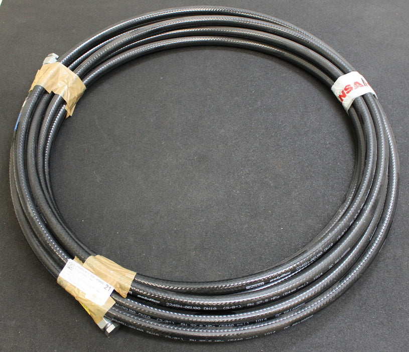 HANSA-FLEX / PARKER Schlauchleitung PNY310x12000AFL BLAU AV - DK12L - JYTU46