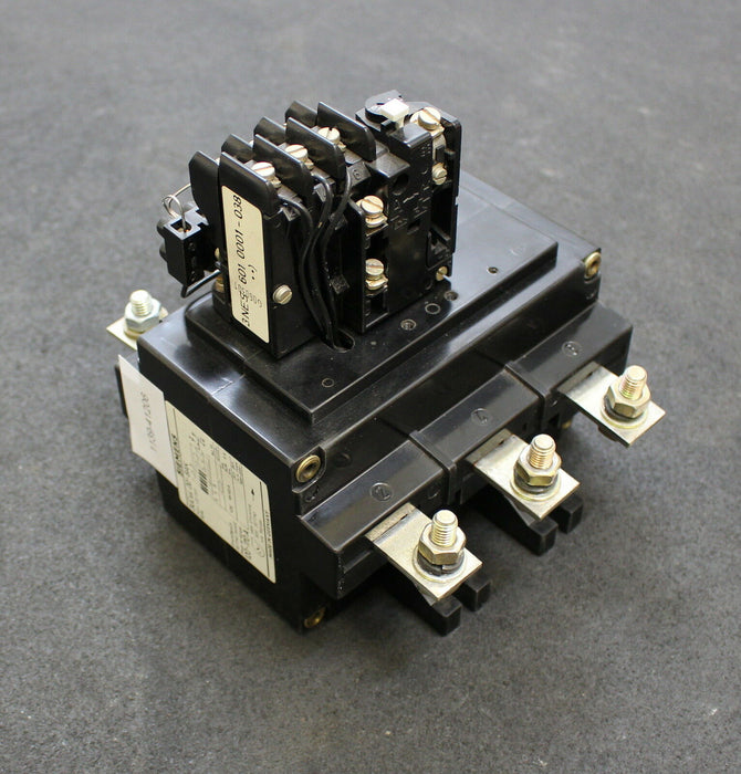 SIEMENS Überlastrelais 3UC4400-8AK + 3NES 601 0001-038 Einstellbereich 120-170A