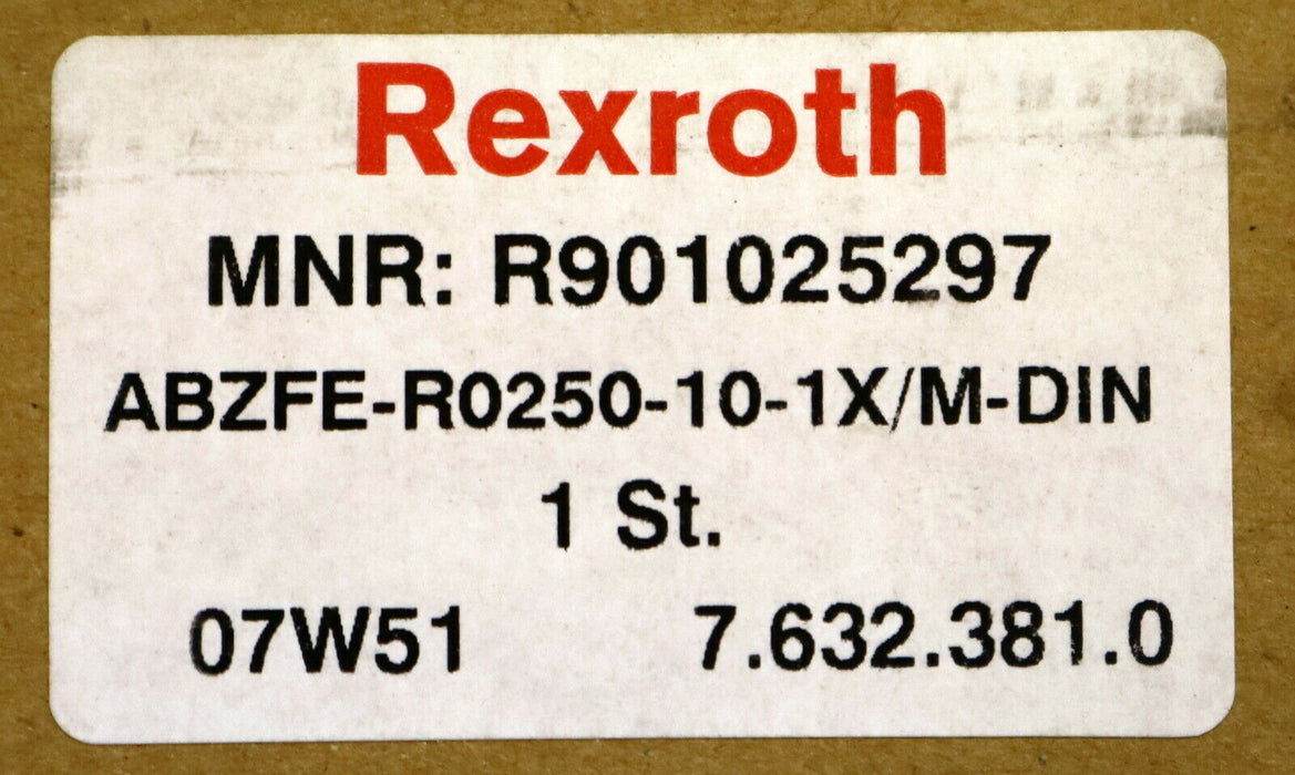 REXROTH Hydraulikfilter Austauschfilterelement 7.632.381.0 R 901025297 250 ABZFE