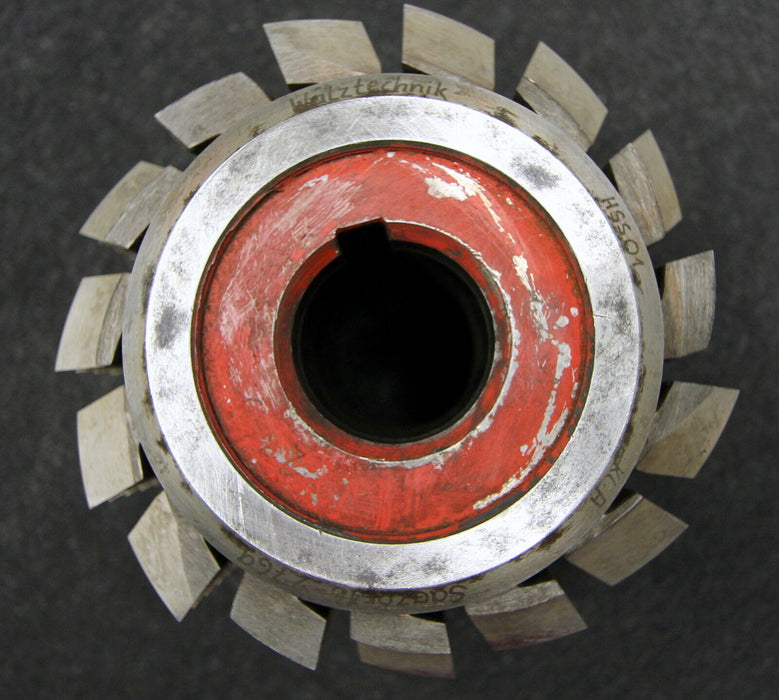 SAAZOR Stollenwälzfräser involute spline hob m= 4mm 20° Ø110x110xØ32mm