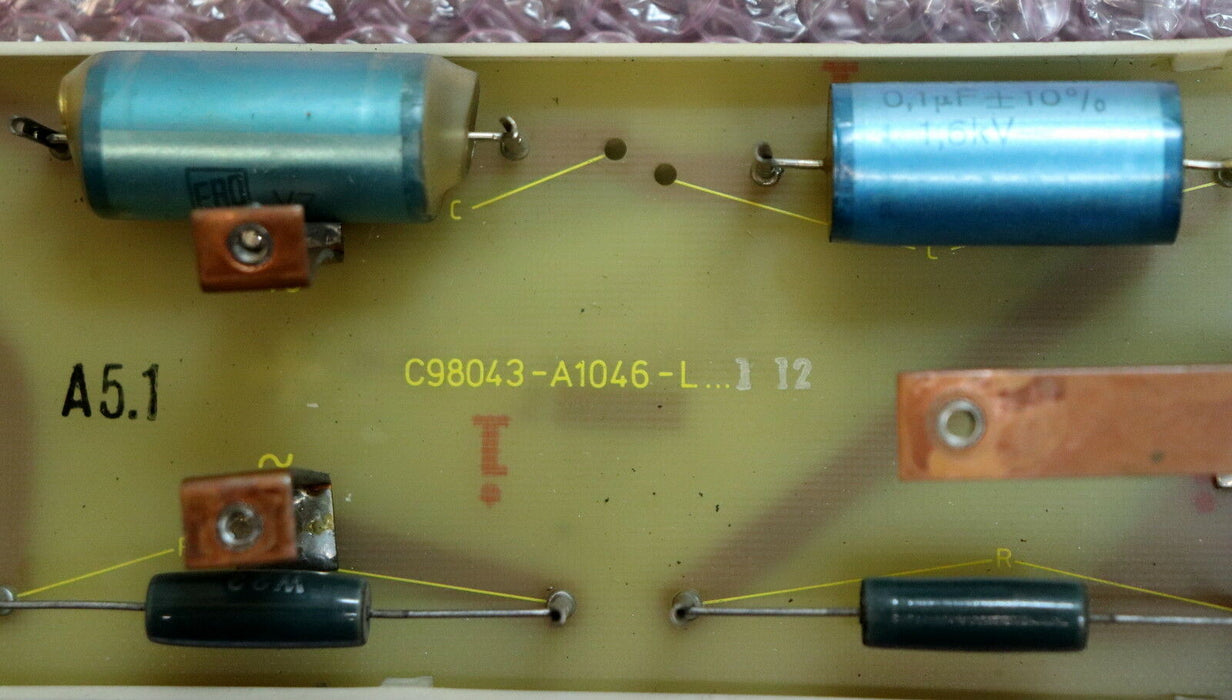 SIEMENS SIMOREG Control Board SNUBBER Card C98043-A1046-L1 12 gebraucht - ok