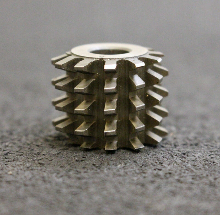 KÖPFER Vollstahl-Wälzfräser m= 1,35mm 20° EGW 1gg. rechts 12 Spannuten