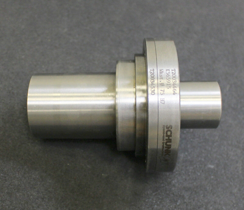 SCHUNK Spanndorn 2-teilig Zylindrische Aufnahme D=40mm Werkstückd. 75H7 GL:155mm