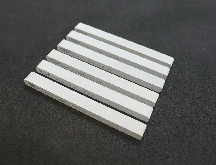 TYROLIT 6 Stück Honleiste honing stone C8002-75W18 - 10x15x150mm - FA 8137806