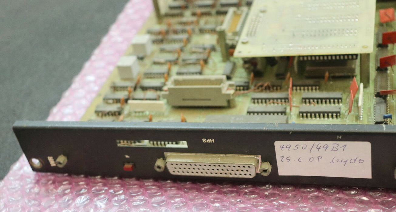 VEB NUMERIK WR Steuerkarte 41565-8 NKM Platine 590405-4a I6 B RFT G - DEFEKT -