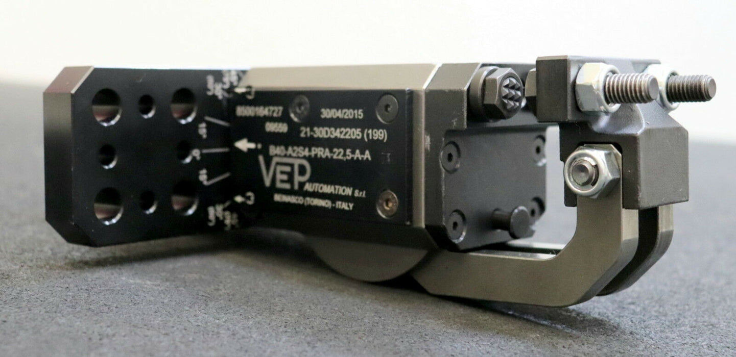 VEP AUTOMATION Flansch-Greifer Greifer-Spanner B40-A2S4-PRA-22,5-A-A ZylinØ 40mm