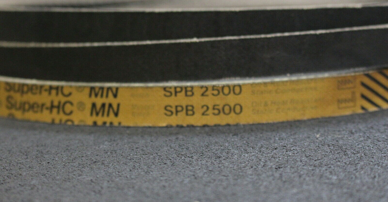 GATES Schmal-Keilriemen gezahnt Super-HC Profil SPB 2500 Oil & Heat resistant