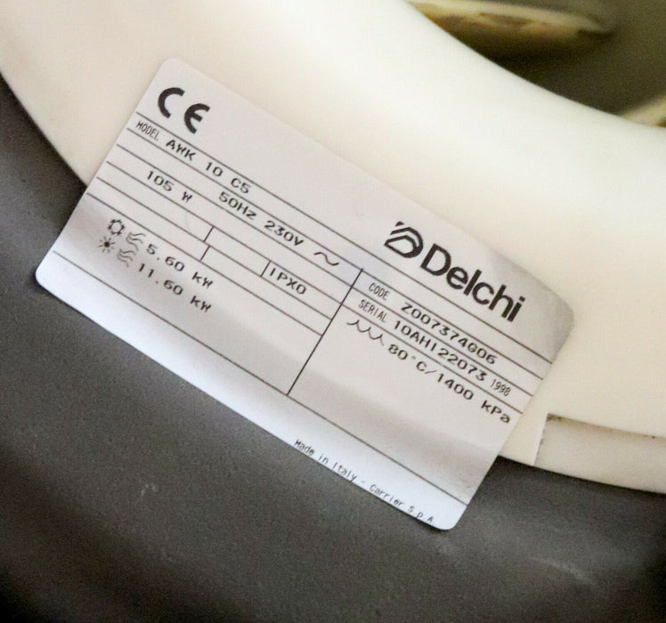 DELCHI Kaltwasserklimagerät Deckeneinbaukassette AWK10 C5 Typ Z007374G06