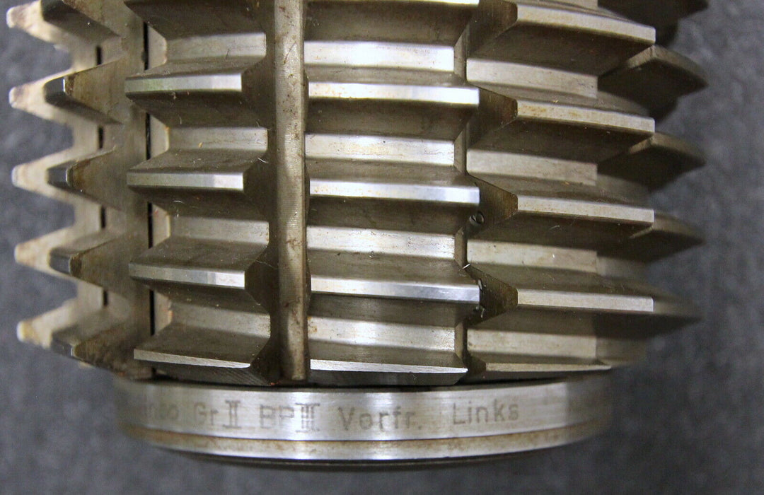 KLINGELNBERG Stollenwälzfräser involute spline hob Vorfräser m= 3,5mm BP III 20°