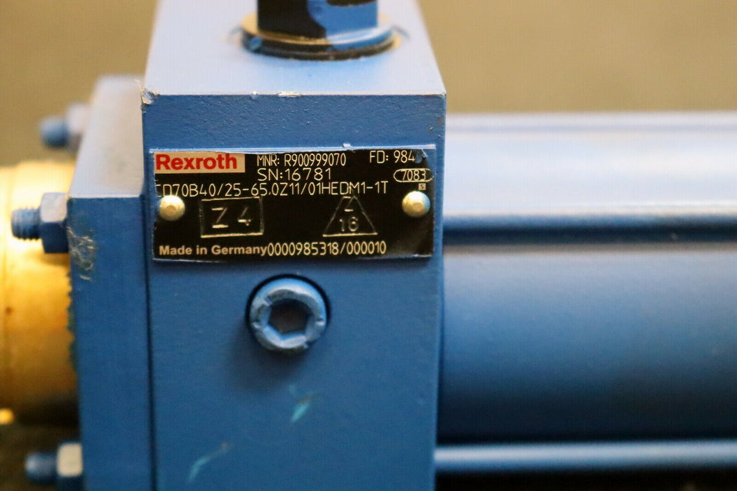 REXROTH Hydraulikventil CD70B40/25-65.0Z11/01HEDM1-1T MNR R900999070 KolbenØ40mm