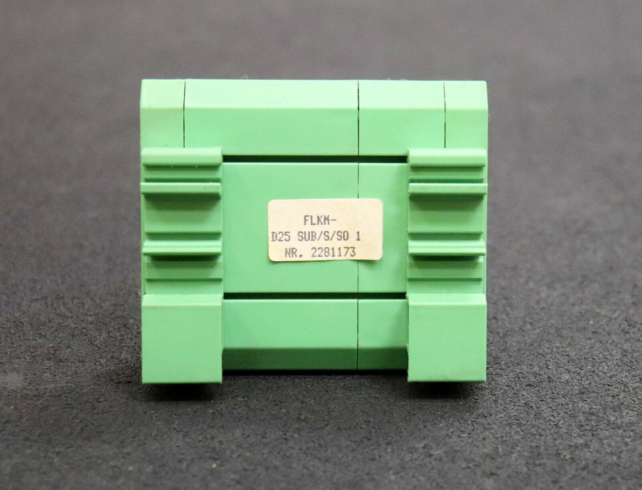 PHOENIX CONTACT Übergabebaustein FLKM-D25 SUB7S/SO 1 28-polig für 25-pin-Stecker