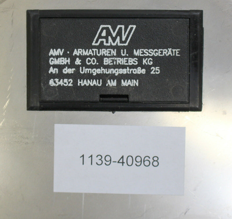 AMV Digitales Prüfdruckmessgerät - PM/PIE100 - Messbereich 0-250bar Pmax 400bar