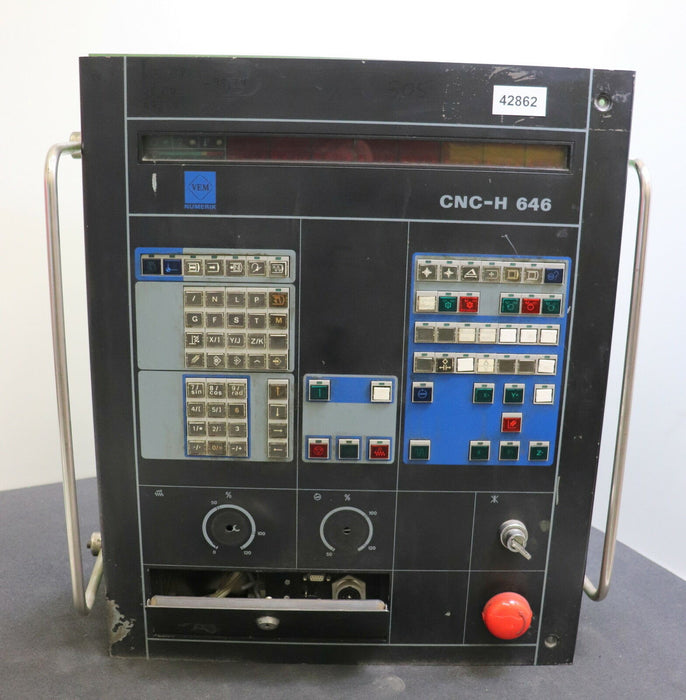 VEM NUMERIK WMW DDR Steuergerät Typ CNC-H 646 13423212 4518 952 Baujahr 1982