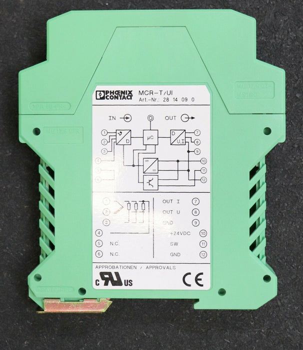 PHOENIX CONTACT Temperaturmeßwandler Analoge Signalverarbeitung MCR-T/UI/NC
