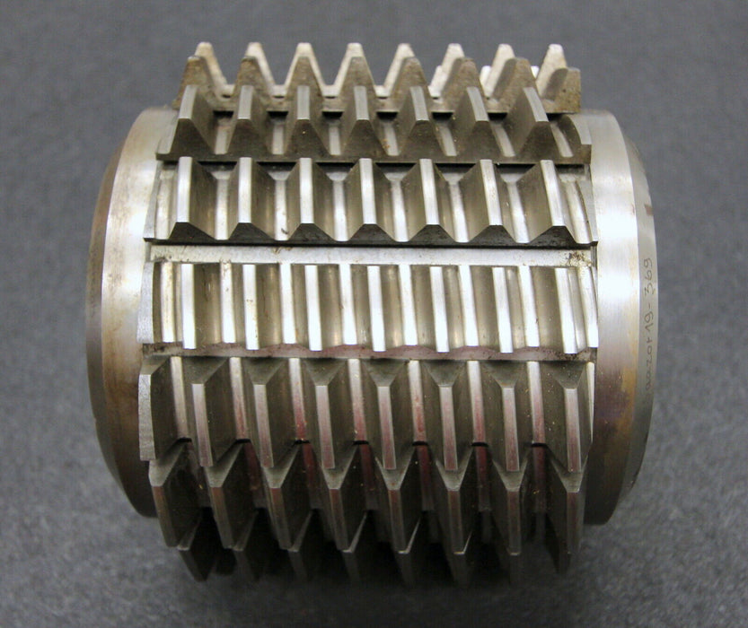 SAAZOR Stollenwälzfräser involute spline hob m= 4,5mm BP III nach DIN3972 20°