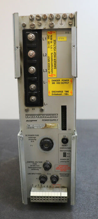 INDRAMAT AC Servo Power Supply UMP TVM 1.2-50-220/300-W1-220/380 gebraucht - ok
