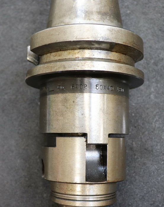 BAHMÜLLER SK 50 Werkzeughalter für Fräseraufnahme mit LKN Bohrung 40mm x 40mm