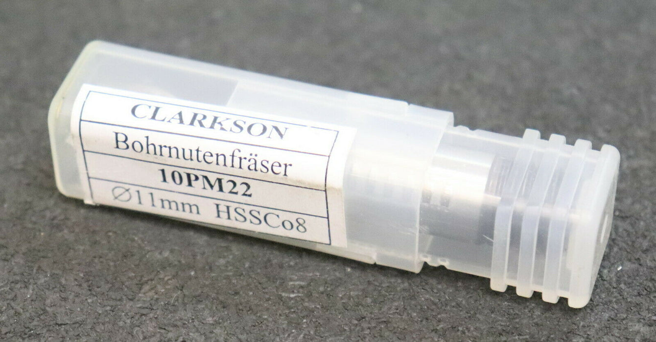 CLARKSON Schaftfräser mit Gewinde R20/63442924 10PM22 HSSE-Co8 Ø11mm 2-Schneider