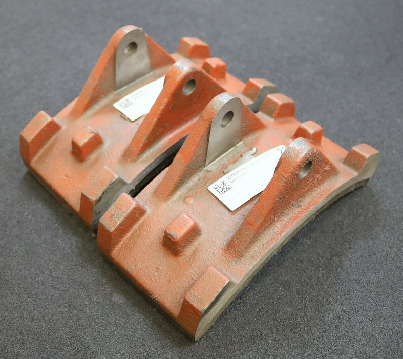 HAUSHAHN 2 Bremsbacken BR32 Asbestfreie Ausführung f. HAUSHAHN Aufzug 78/2735