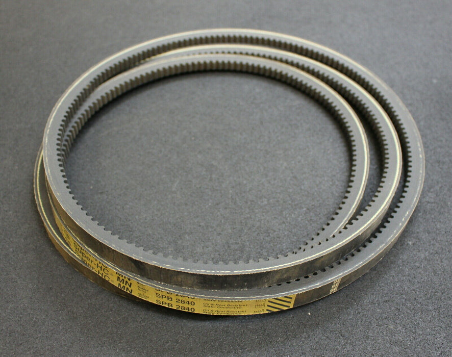 GATES Schmal-Keilriemen gezahnt Super-HC Profil SPB 2840 Oil & Heat resistant